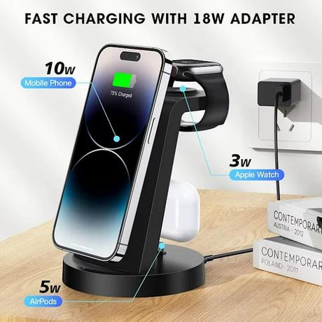 Quickly fully charge your smart device in just 2-4 hours!