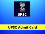 UPSC EPFO Admit Card 2023 Officer Commissioner Posts