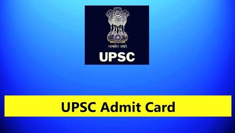 UPSC EPFO Admit Card 2023  577 Officer & Commissioner Posts