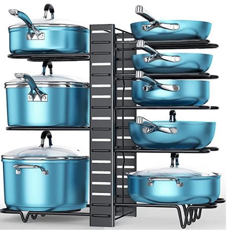 Holds your precious pots/pans steadily and securely!