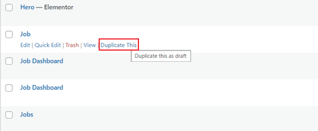 How to Duplicate a Page in WordPress