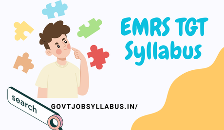 EMRS TGT Syllabus