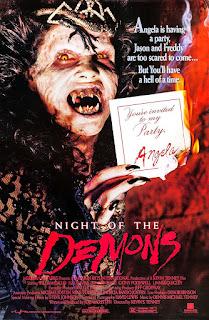 #2,916. Night of the Demons (1988) - Linnea Quigley Triple Feature