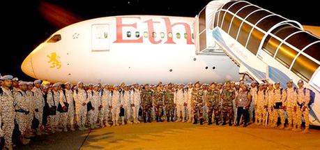 5th CCC of the Army Leaves for UN Peacekeeping in Mali