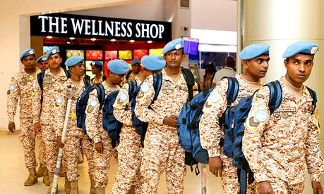 5th CCC of the Army Leaves for UN Peacekeeping in Mali
