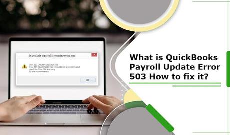 What is QuickBooks Payroll Update Error 503 How to fix it?