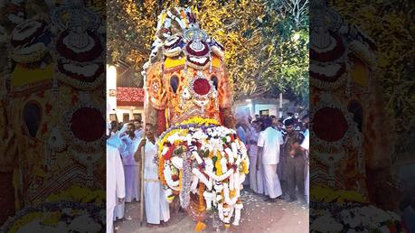 Final Perahera of Kataragama Esala festival