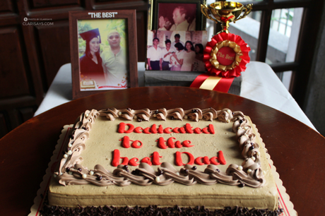 Get the ALL-NEW Red Ribbon Mocha Dedication Cake for Father’s Day