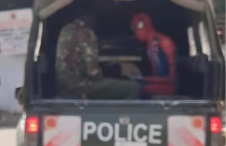 Kenyan Police Reportedly Arrest ‘Spider-Man’ (Photos) Kenyan Police Reportedly Arrest ‘Spider-Man’ (Photos)