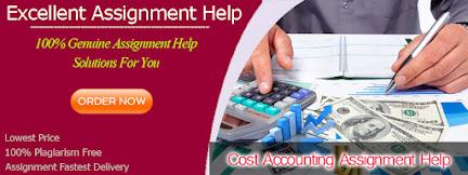 Cost Accounting Assignment Help: The Assistance You Deserve