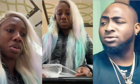 Nigerian Dancer, Korra Obidi Cries Out, Says She’s Pregnant for Davido (Video)