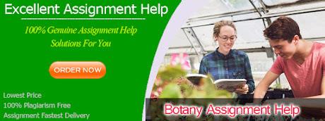 Best Botany Assignment Help Service by Professionals