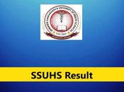 SSUHS Result 2023 Check DPharm BPharm Entrance Exam