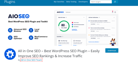 All In One SEO Plugin