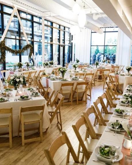 best wedding venues in chicago set tables for guests