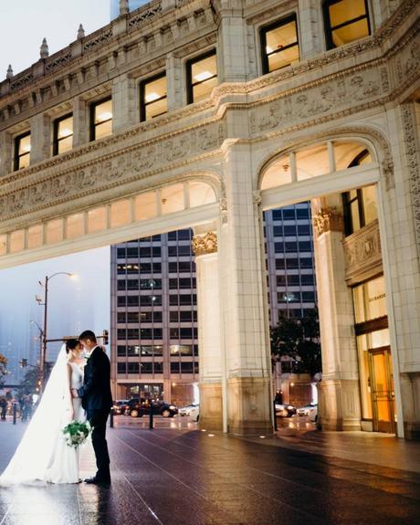 best wedding venues in chicago facade of the wedding hall