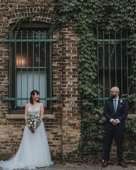 best wedding venues in chicago bride groom outdoor