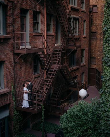 best wedding venues in chicago stairs on a building in the brooklyn style