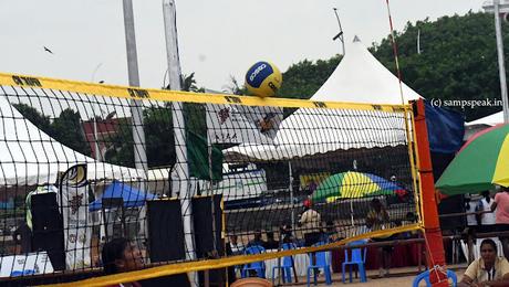 Net Ball - which side would that fall !! Net Ball - which side would that fall !!