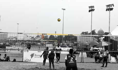 Net Ball - which side would that fall !! Net Ball - which side would that fall !!