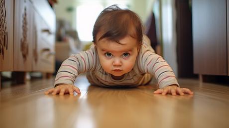 Baby Crawls With Head on Floor Is It Normal and How to Handle It