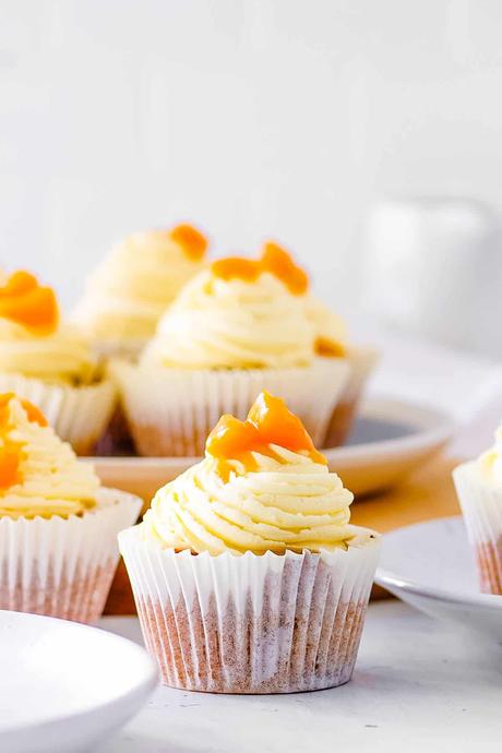 Peach Cupcakes