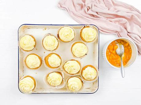 Peach Cupcakes