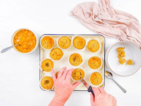 Peach Cupcakes