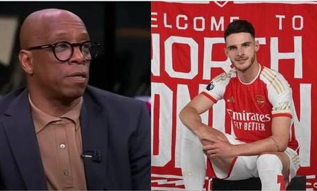 Ian Wright Reveals He Begged Declan Rice To Join Arsenal