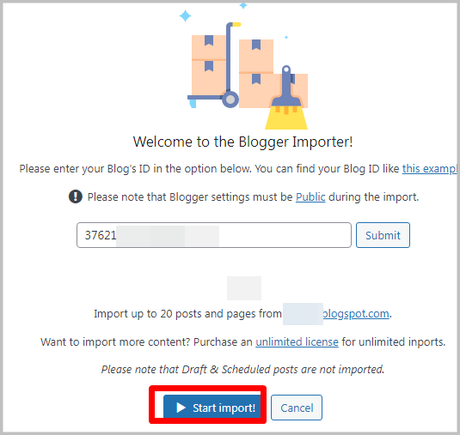 switching from blogger to wordpress