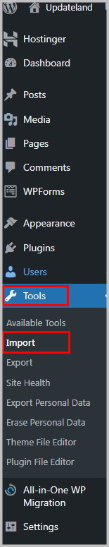 how to migrate blogger to wordpress