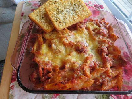 Easy Baked Penne with Sausage