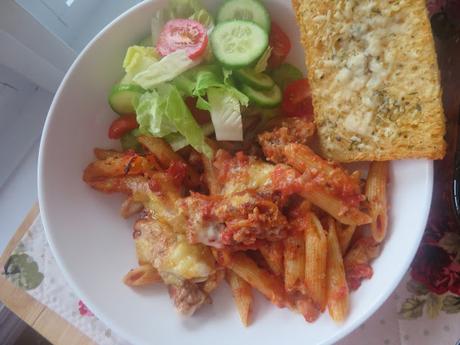 Easy Baked Penne with Sausage