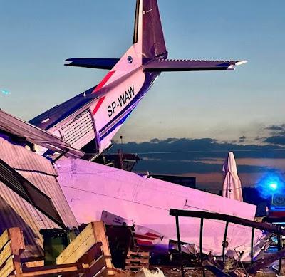 Caravan Crash at Skydive Warszawa in Poland