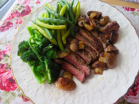 Pan Seared Steak with Garlic Butter