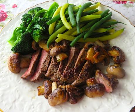 Pan Seared Steak with Garlic Butter