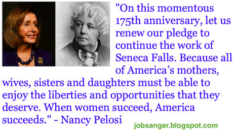Pelosi's Remarks On The 175th Anniversary Of Seneca Falls