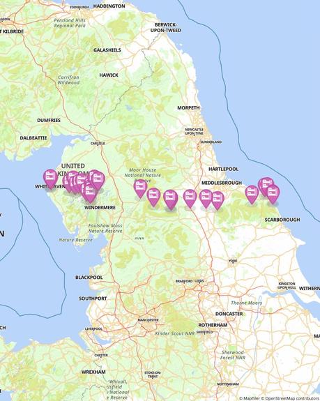 Accommodation on the Coast to Coast walk: From Campsites to Cozy B&Bs Accommodation on the Coast to Coast walk: From Campsites to Cozy B&Bs