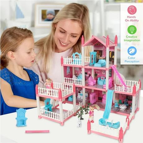 Kids can build their own dollhouse!