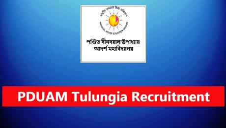 PDUAM Tulungia Recruitment 2023 – 15 Assistant Professor Posts