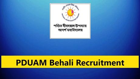 PDUAM Behali Recruitment 2023 – 20 Assistant Professor Posts