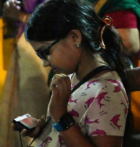 Youngest smart photographer at Thiruvallikkeni