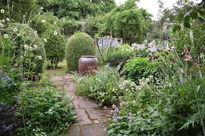 The delightful gardens at Dalemain -