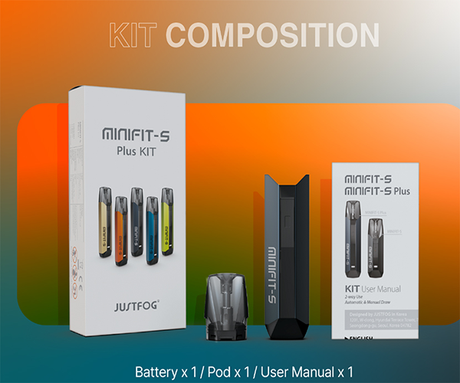 Justfog Minifit S Plus Pod Kit $11.69