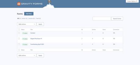 WP Forms vs Gravity Forms