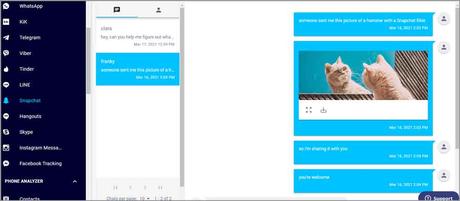 Eyezy Review Other social media (Kik Tinder Snapchat Facebook etc)