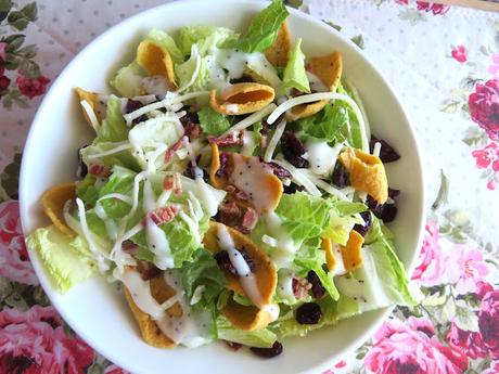 Sweet & Crunchy Corn Chip Salad