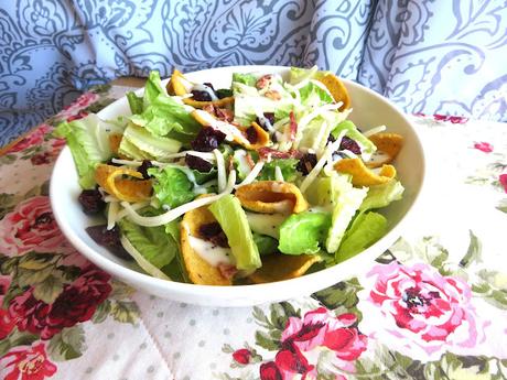 Sweet & Crunchy Corn Chip Salad