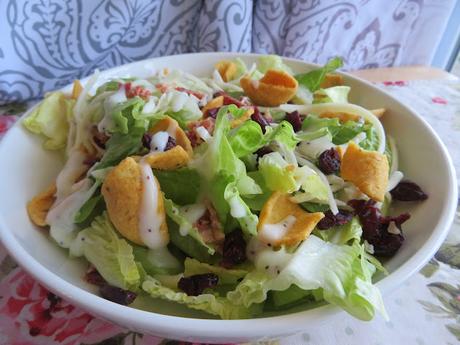 Sweet & Crunchy Corn Chip Salad