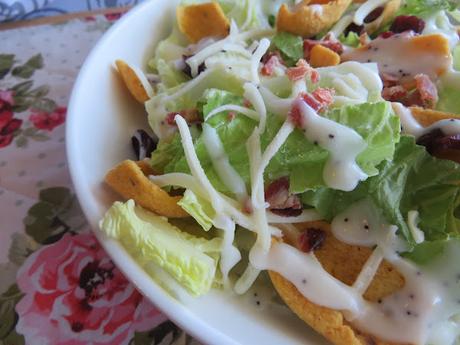 Sweet and Crunchy Corn Chip Salad